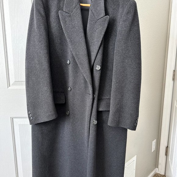 Andre Villard Paris 40R Full Length Wool/Cashmere coat - Picture 1 of 5